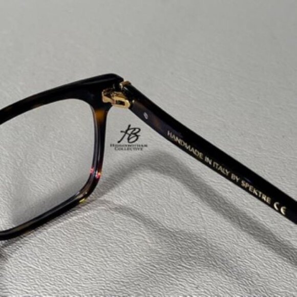 SPEKTRE GATSBY SQUARE ACETATE EYEGLASS FRAMES HAVANA 50-21-145 NEW GTS02V - Picture 13 of 15